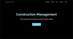 Desktop Screenshot of globalrestaurantsource.com
